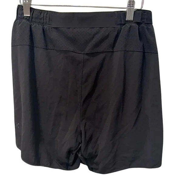 Lululemon Tracker Shorts Womens Medium Black Lined Running Athletic Gym - Picture 3 of 10